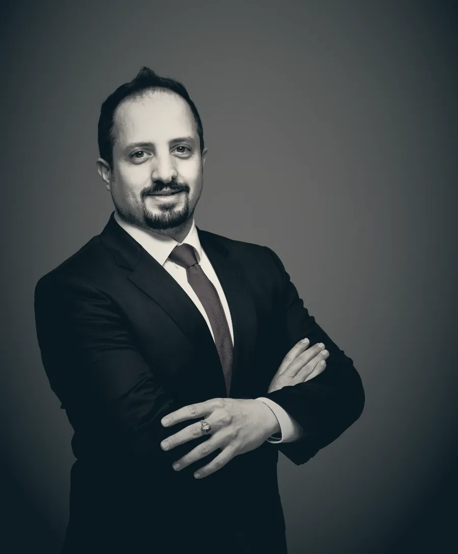 Portrait of Mostafa Abusamra.